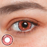 Cosplay Queen Dark Pink Colored Contact Lenses